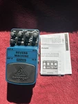 Behringer RV600 Reverb Machine Pedal W/box--free Ship. Fixed Price $99.99.