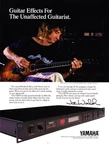 1989 Joe Walsh & His Yamaha GEP50 Guitar Effects Processor Photo Promo Print Ad. Fixed Price $8.99.