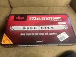 223XS Dbx Crossover Stereo 2-WAY / Mono 3-WAY In Box New By Harman. Fixed Price $109.99.