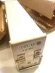 Nos Radio Plug In Module 1ST I.f. 7.8 Mc W/ Rca 5678 Tubes & CR-18/U Crystal. Fixed Price $74.50.