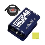 Radial Engineering PRO48 Active Direct Box Bundle W/pig Hog Mic Cable And Liq.... Fixed Price $178.38.