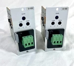 Qty Toa U-03S Aux Stereo Line Input Modules Phoenix W/adjust A-912MK2 A-906MK2. Fixed Price $33.88.