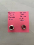 Genie Shifter Reducer 3/8-16 Knob Inr 2004, Ss Jam Nut 50037. Fixed Price $5.00.