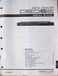 Yamaha DEQ5E Digital Graphic Equalizer Service Manual, Schematics & Parts List. Fixed Price $18.99.