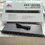 Black Dbx 223XL Stereo 2-WAY/MONO 3-WAY Crossover Rack Mountable Us New. Fixed Price $104.00.