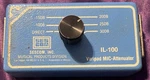 Sescom Model IL-100 Varipad Mic Attenuator. Fixed Price $39.99.