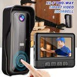 Wireless Smart Video Doorbell System 4.3" Display 1080P Camera. Fixed Price $61.19.