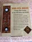 Golden Age Project PRE573 Mkiii 500 Series Rack Format 1073 Style Mic-pre Ribbon. Fixed Price $299.99.