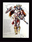 He-man Motu 9"X12" Pinup Poster Print Mark Taylor Early Retro Concept Wall Art. Fixed Price $16.99.