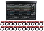 Mackie 2404VLZ4 24-CHANNEL 4-BUS Fx Mixer W/usb + (20) Xlr Cables 2404-VLZ4. Fixed Price $1229.95.