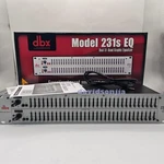 New Dbx 231S Dual Band Graphic Equalizer Pro Audio Rack Mount W/ Us. Fixed Price $160.00.