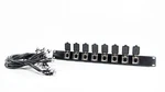 Channel Tactical Ethernet Breakout Rack Panel W/8 RJ45 Ethercon Jacks & Covers. Fixed Price $224.99.