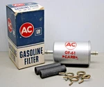 Nos Gm Gf 61 Fuel Filter Pontiac Chevrolet Buick Olds Cad 5/16 Inline Kit. Fixed Price $20.00.