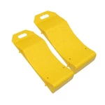Zonetech TS0004 Tire Saver Ramps, 2 Pack, Yellow. Fixed Price $26.36.