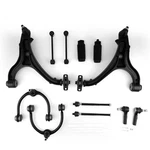 12PCS Front Control Arms Sway Bar Tie Rods Kit For Jeep Commander Grand Cherokee. Fixed Price $229.27.
