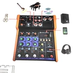 Professional Audio 4-CHANNEL Mixing Dj Console, Aux Paths Plus Effects Processor. Fixed Price $33.00.