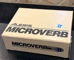 Alesis Microverb Ii 2-CHANNEL Digital Reverb Effects Processor, W/ Box & Power. Fixed Price $129.99.