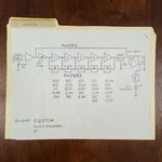 Vintage Biamp EQ./270A Schematics. Fixed Price $20.00.