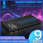 9-BAND Car Audio Equalizer With Balanced Frequency Bands 8V Rms Adjustable. Fixed Price $28.00.