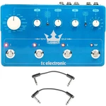 Electronic Flashback Triple Delay Pedal With Ebs Patch Cables. Fixed Price $249.00.