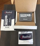 Radial Engineering PRO48 Active Box R800 1105 Xlr Out 1/4" Ts Blue. Fixed Price $120.00.