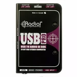 Radial Usb-pro Stereo Laptop 24-BIT Digital Audio Converter Usbpro. Fixed Price $228.88.