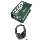 Radial Engineering Prodi Direct Box Bundle With Samson SR350 Headphones. Fixed Price $134.99.