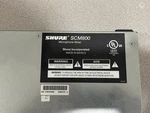 Shure SCM800 Pro 8-CHANNEL Microphone Mixer. Fixed Price $42.50.