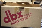 Dbx 400X Program Route Selector Vintage Audio Equipment Original Box. Fixed Price $200.00.