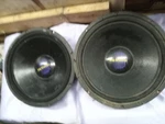 Pro Sound Woofer Speaker Drivers Pair Black For Universal Audio Systems. Fixed Price $125.00.