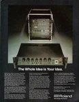Vtg 70S Roland Rack Magazine Print Ad Guitar Pre-amplifier Sip 300 Pinup Page. Fixed Price $7.99.