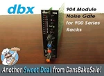 Dbx 904 Module Noise Gate Card For Use With 900 Series Rack. Fixed Price $88.00.