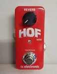 Tc Electronic Hof Mini Reverb Digital Guitar Effects Pedal Red True Bypass. Fixed Price $52.00.