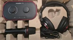 Focusrite Vocaster One Studio Usb-c Podcasting Audio Interface Bundle New. Fixed Price $70.00.